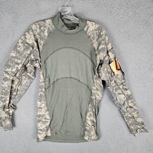 Massif Mountain Gear Company US Army Combat Shirt Mens Medium ACU Digital Camo